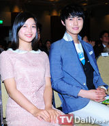 组图：《月亮》演员金有贞李敏豪任青少年名誉大使