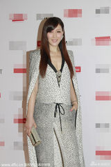 组图：斯文顿助阵慈善晚宴 范冰冰透视裙华贵