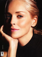 高清组图：莎朗-斯通广告写真 年过50风韵犹存