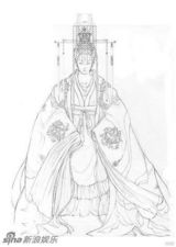 高清图：《狄仁杰》武则天造型曝光 刘嘉玲为戏漂眉