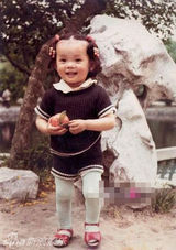 幻灯图集：孙俪童年照曝光 曾是丑女用土方法隆鼻