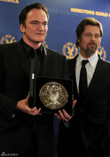 高清组图：皮特朱莉现身导演工会颁奖 破分手传言