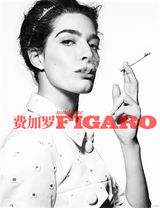 组图：名模雎晓雯《费加罗》封面 青春俏丽可人