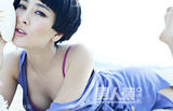 组图：马苏《男人装》海洋写真妩媚叛逆