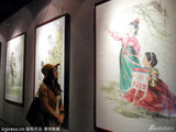 组图：姜昆1560平收藏馆开馆三周年 办朝鲜画展