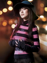 高清组图：宋慧乔甜美代言亦动亦静 携手谢霆锋