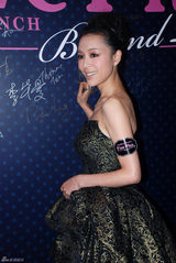 高清图：众星广州穿越时尚 张静初造型美艳