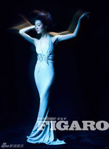 组图：车晓写真大气娇媚 御姐范儿十足