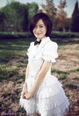 高清图：于越素颜写真美丽依旧 气质纯美惹人怜