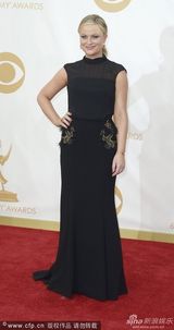 组图：《公园娱乐》艾米-波勒现身艾美红毯