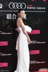 组图：张雨绮红裙明艳 高圆圆清新倪妮妩媚