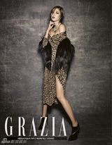 组图：韩国女星孙谭菲最新时尚杂志写真曝光