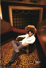 高清图：冯德伦拍摄时尚写真 个性中尽显绅士风度