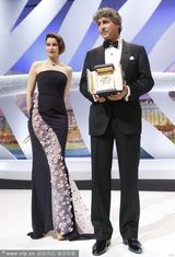 组图：戛纳电影节闭幕式颁奖现场