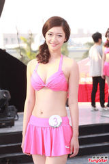 组图：19位入选亚姐泳装出镜 大秀身材性感靓丽