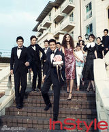 组图：李秉宪韩彩英等携手拍写真祝贺公司代表婚礼