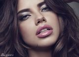 组图：巴西超模阿德瑞娜-利玛彩妆写真秀风情