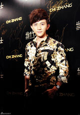 组图：大左现身时装秀 着复古衬衫英气逼人