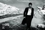 组图：金城武登《GQ》封面 礁石边演绎质感型男