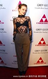 高清图：莉顿-梅斯特芝加哥献声 绯闻女孩内衣外穿