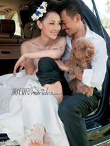 幻灯图集：王学兵孙宁甜美婚纱照曝光 迈向美好明天