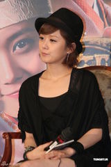 组图：张娜拉台湾宣传新戏 透露曾有想婚念头