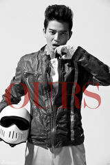 高清图：陈晓东黑白大片 酷帅有型透成熟魅力