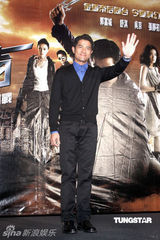 组图：郭富城拍打片保持身材 与舒淇默契如老夫老妻