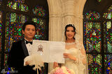 组图：主播搭档张杨果而与百克力上海完婚