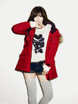 高清组图：4minute泫雅穿羽绒服诠释冬季新时尚