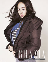 高清图：《夜之女王》金敏贞写真展干练帅气风