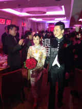 组图：刘璇办婚前答谢宴 众星捧场人气高