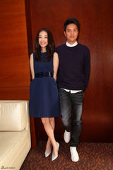 组图：新浪娱乐对话《好好的》冯绍峰倪妮