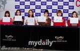 组图：韩国女子组合Dal shabet办粉丝签名会