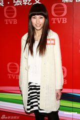 幻灯图：徐子珊否认约会富商 称入行来无富豪追