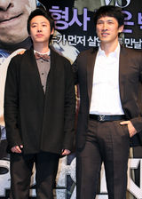 高清图：《愉快的杀人者》发布会 众主创出席