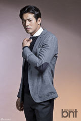 高清图：韩星吴智昊拍大片 展成熟男人魅力