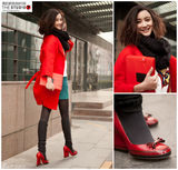 明星爱街拍第16期：2012新年红装VS复古LOOK