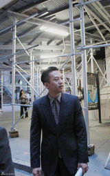 高清组图：电影《中国先生》美国华尔街杀青