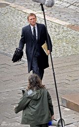 组图：《龙纹身女孩》瑞典热拍 丹尼尔-克雷格装酷