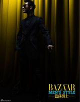 组图：黄晓明登《芭莎男士》封面成咆哮帝