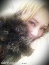 组图：阿娇(钟欣桐)微博自拍美照 芭蕾舞梦幻写真