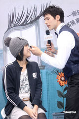 高清图：凤小岳因《艋舺》人气急升 力挺阮经天