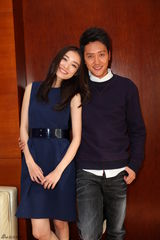 组图：新浪娱乐对话《好好的》冯绍峰倪妮