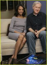 幻灯图集：《阿凡达》主创四人录制奥普拉脱口秀