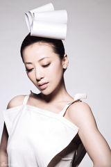 高清图：陈紫函初春写真恬静淡雅 想演“陈白露”