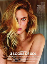 高清图：超模芭儿-拉法莉登封面 比基尼秀身材