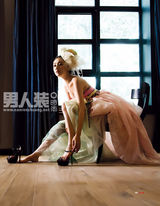 组图：秋瓷炫变身《男人装》百变女郎