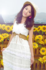 组图：北影最美女考生刘芷微甜美私照