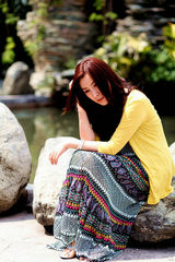 组图：王雅捷大自然写真展唯美异域情